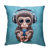 3D Animal Prints Cotton Pillow Cases