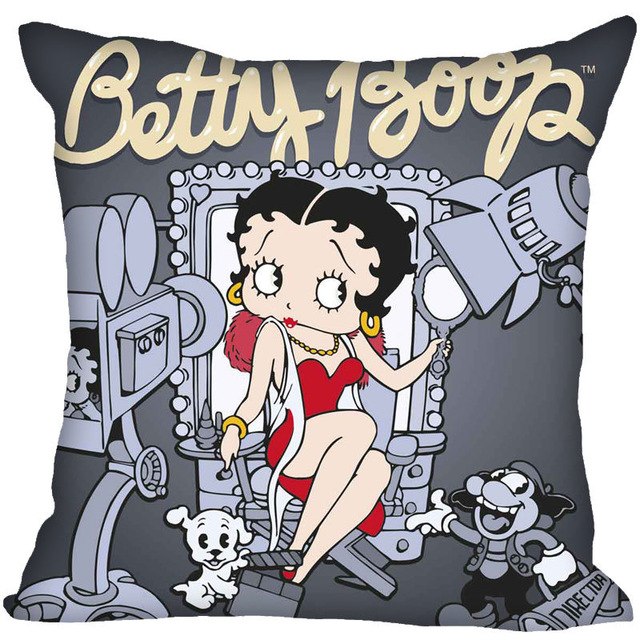 Betty Boop Square Pillowcases