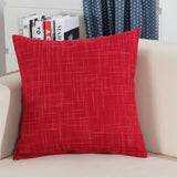 Solid Color Decorative Throw Pillow Case
