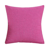 Solid Color Decorative Throw Pillow Case