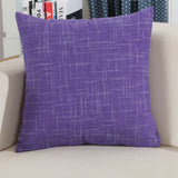 Solid Color Decorative Throw Pillow Case