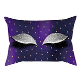 Luxury Throw Pillows Pillowcase Eyelash