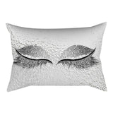 Luxury Throw Pillows Pillowcase Eyelash