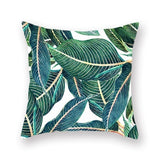 Tropical Plants Pillow Case