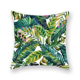 Tropical Plants Pillow Case