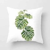 Tropical Plants Pillow Case
