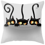 Cute Cartoon Pattern Pillowcase Cat