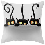 Cute Cartoon Pattern Pillowcase Cat