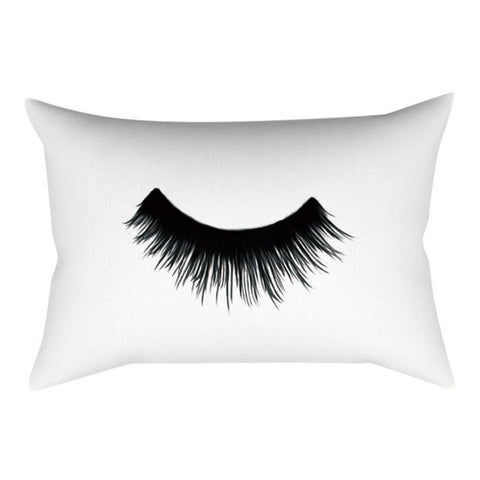 Pillowcase Eyelash Out Soft Velvet Cover