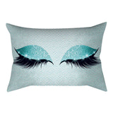 Pillowcase Eyelash Out Soft Velvet Cover