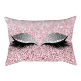 Pillowcase Eyelash Out Soft Velvet Cover