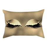 Pillowcase Eyelash Out Soft Velvet Cover