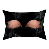 Pillowcase Eyelash Out Soft Velvet Cover