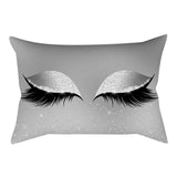 Pillowcase Eyelash Out Soft Velvet Cover