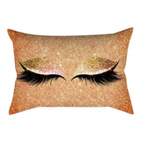 Pillowcase Eyelash Out Soft Velvet Cover