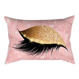 Pillowcase Eyelash Out Soft Velvet Cover