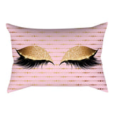 Pillowcase Eyelash Out Soft Velvet Cover
